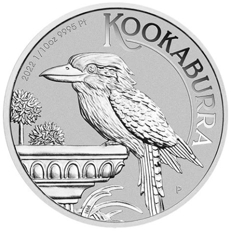 Platinová minca 1/10 Oz Australian Kookaburra 2022