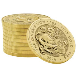 Zlatá minca 1 Oz The Tudor Beasts Queens Lion 2026