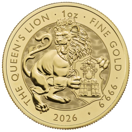 Zlatá minca 1 Oz The Tudor Beasts Queens Lion 2026