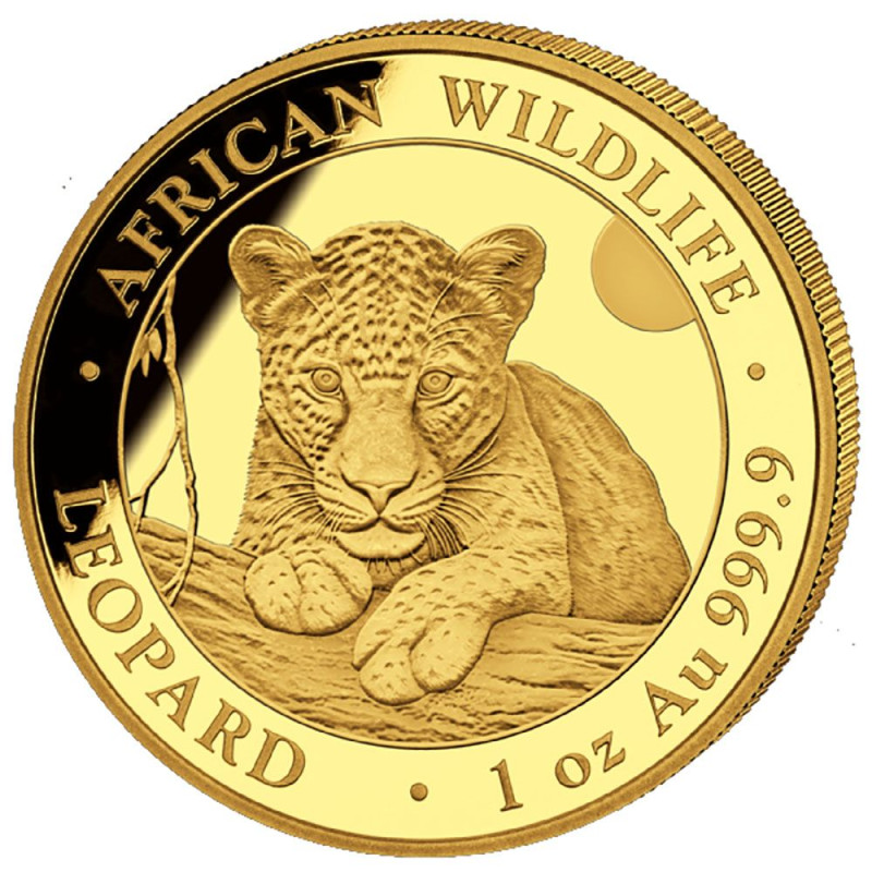 Zlatá minca 1 Oz African Wildlife Leopard 2025