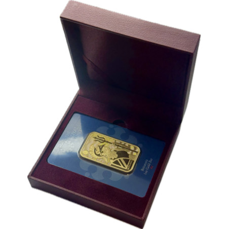 Krabička na zliatky Britannia červená