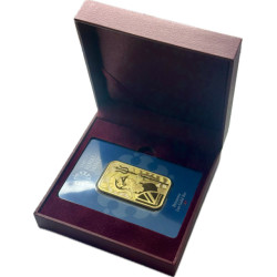 Krabička na zliatky Britannia červená