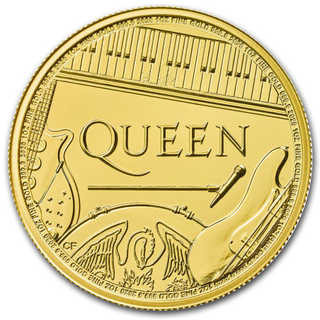 Zlatá minca 1 Oz Music Legends - Queen 2020