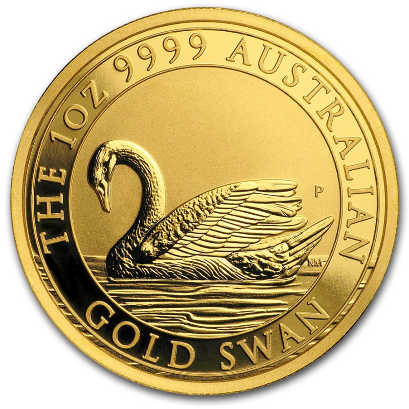 Zlatá minca 1 Oz Australian Swan 2017