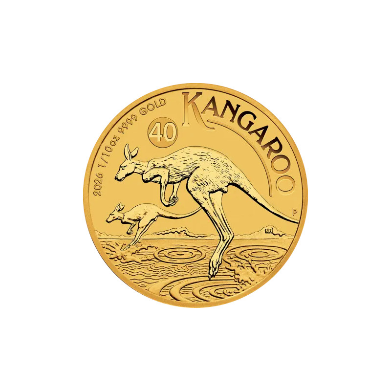 Zlatá minca 1/10 Oz Kangaroo 2026