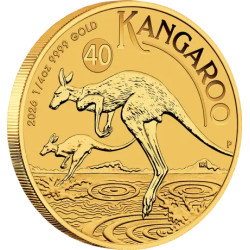 Zlatá minca 1/4 Oz Kangaroo 2026