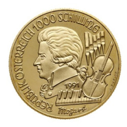 Zlatá minca Mozart a...