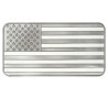 Strieborný zliatok 10 Oz American Flag