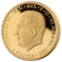 Zlatá minca 1 Oz St. George & The Dragon 2023 Proof