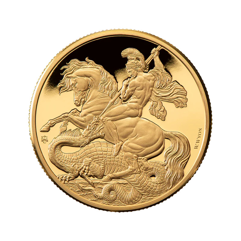 Zlatá minca 1 Oz St. George & The Dragon 2023 Proof