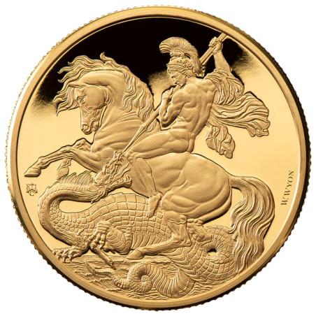 Zlatá minca 1 Oz St. George & The Dragon 2023 Proof