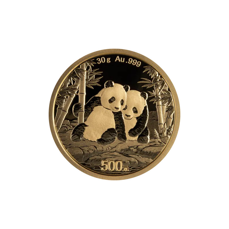 Zlatá minca 30 g China Panda 2026