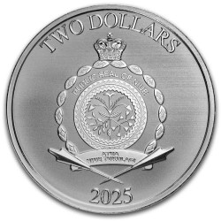 Strieborná minca 1 Oz Disney Scrooge McDuck - Strýček Skrblík 2025