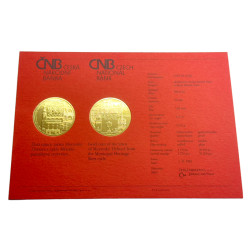 Zlatá minca 1/2 Oz 5000 Kč Mestská pamiatková rezervácia Moravská Třebová 2024 Standard