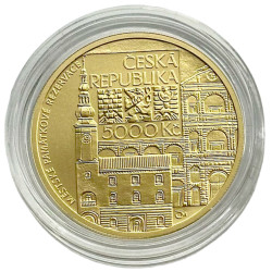 Zlatá minca 1/2 Oz 5000 Kč Mestská pamiatková rezervácia Moravská Třebová 2024 Standard
