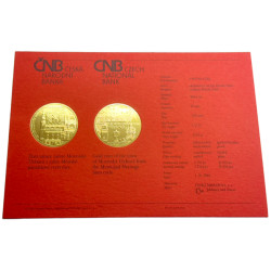 Zlatá minca 5000 Kč 1/2 Oz mesto Jihlava 2021 Standard