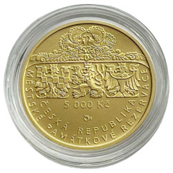 Zlatá minca 1/2 Oz 5000 Kč Mestská pamiatková rezervácia Štramberk 2025 Standard