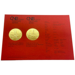 Zlatá mince 1/2 Oz 5000 Kč Městská památková rezervace Mikulov 2022 Standard