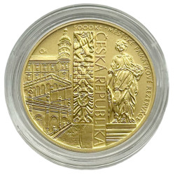 Zlatá mince 1/2 Oz 5000 Kč Městská památková rezervace Mikulov 2022 Standard