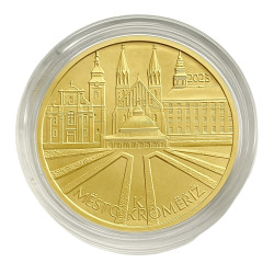 Zlatá minca 1/2 Oz 5000 Kč Kroměříž 2023 Standart