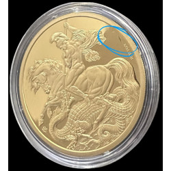 Zlatá minca 1 Oz St. George & The Dragon 2023 Proof