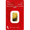 Zlatý zliatok 5 g Argor Heraeus Lunar Series III Year of the Horse 2026