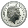 Strieborná minca 1 Oz Kangaroo (RAM) 2010 Pozlátené
