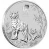 Strieborná minca 2 Oz Lunar Series III Year of the Tiger 2022