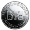 Strieborná medaila 1 Oz Republic Metals Corporation (RMC)