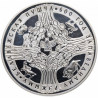 Sríborná pamätná minca 1 Oz Bielorusko k 600. výročiu Prírodnej Rezervácie Bielovežského pralesa 2009 Proof