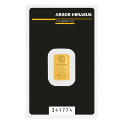 Zlatý zliatok 2 g Argor Heraeus
