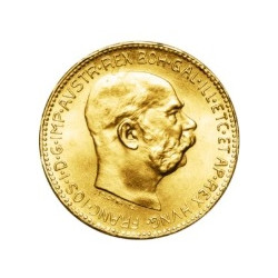 Zlatá minca 20 Koruna Františka Jozefa I. 1915 (Novorazba)