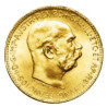Zlatá minca 20 Koruna Františka Jozefa I. 1915 (Novorazba)