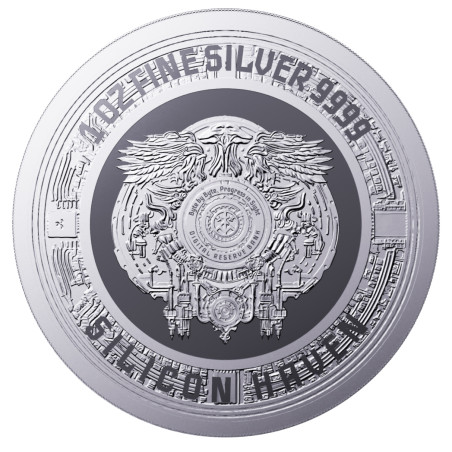Strieborná minca 1 Oz AI Coin - Artificial Intelligence 2024 Proof-like