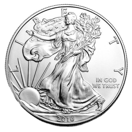 Strieborná minca 1 Oz American Eagle 2016