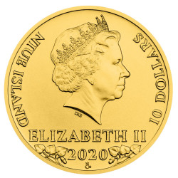 Zlatá minca 1/4 Oz Český Lev 2020 Proof