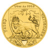 Zlatá minca 1/4 Oz Český Lev 2020 Proof