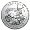 Strieborná minca 1 Oz Canadian Wildlife Antelope 2013