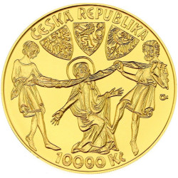 Zlatá minca 1 Oz k 1100. výročiu úmrtia kňažnej Ludmily BK