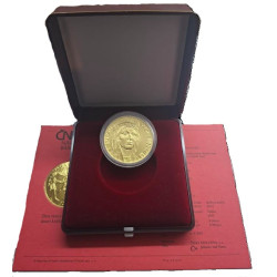 Zlatá minca 1 Oz k 1100. výročiu úmrtia kňažnej Ludmily BK