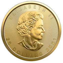 Zlatá minca 1/2 Oz Maple Leaf rôzne roky