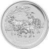 Strieborná minca 2 Oz Lunar Series II Year of the Goat 2015