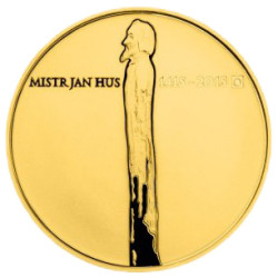 Zlatá minca 1 Oz Jan Hus...