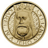 Súprava zlatých medailí 4 x 1/10 Oz Karol IV. a jeho manželky 2008 Proof
